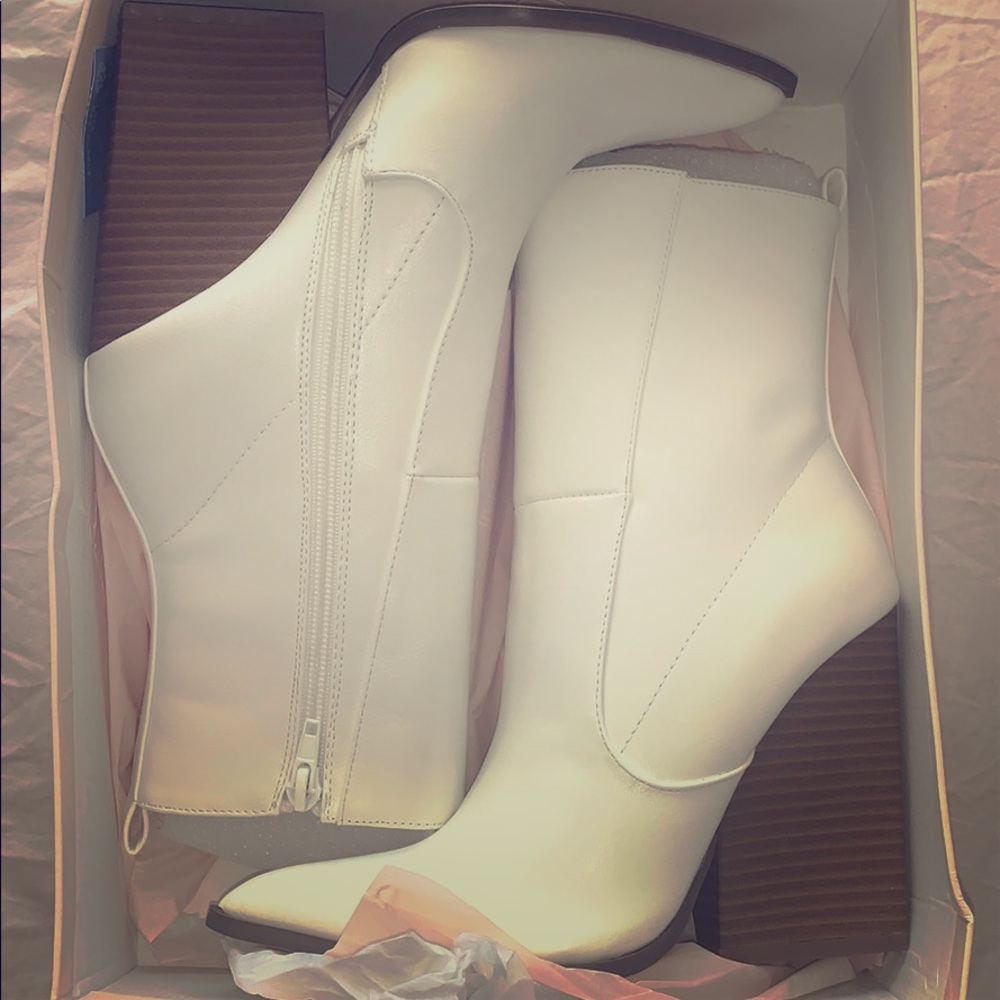 White boots